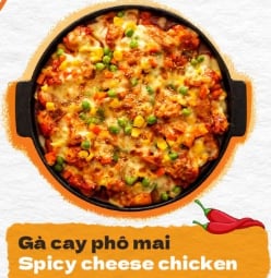 Gà cay phô mai