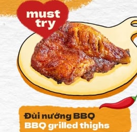 Đùi nướng BBQ