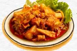 Bánh gạo xào cay