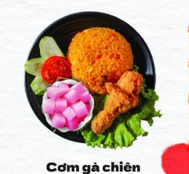 Cơm gà chiên