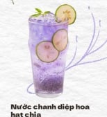 Nước chanh diệp hoa hạt chia
