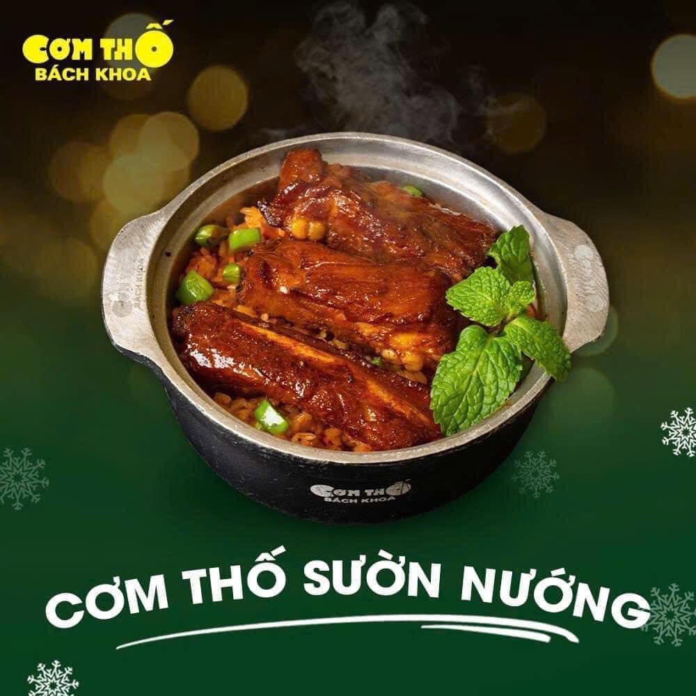 Thố sườn nướng vừa