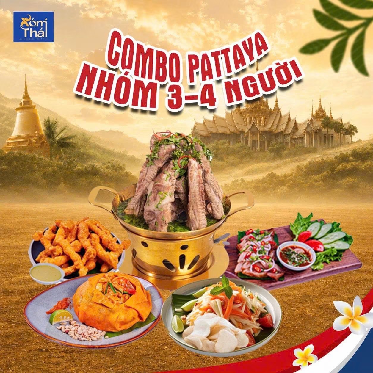 COMBO PATTAYA 3-4 người
