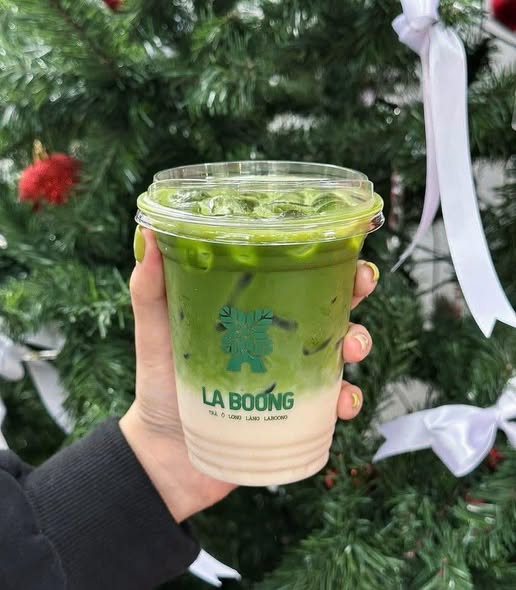Matcha Latte Hoa Nhài