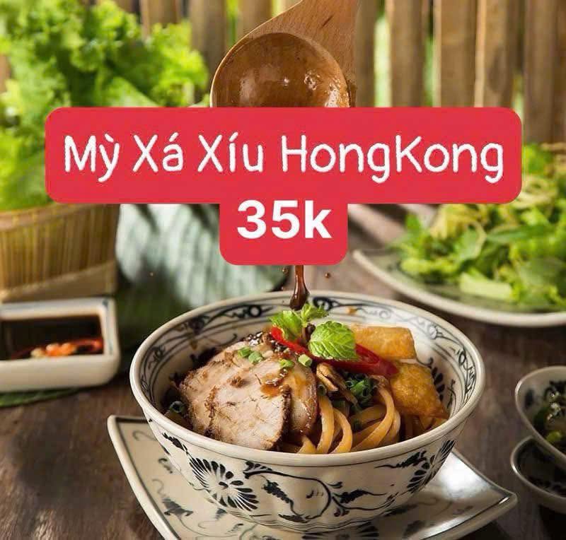 Mỳ Xá Xíu Hồng Kong