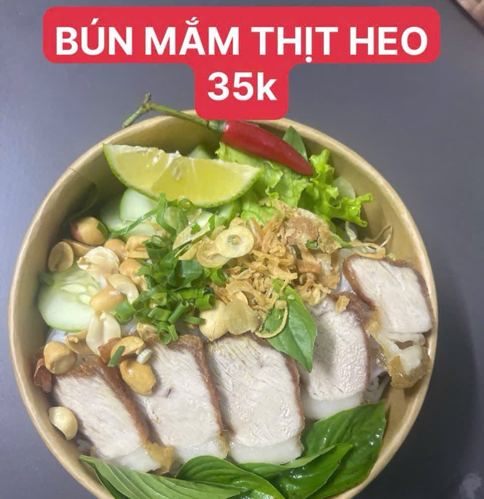 Bún mắm nêm