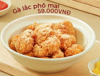 Gà lắc phô mai