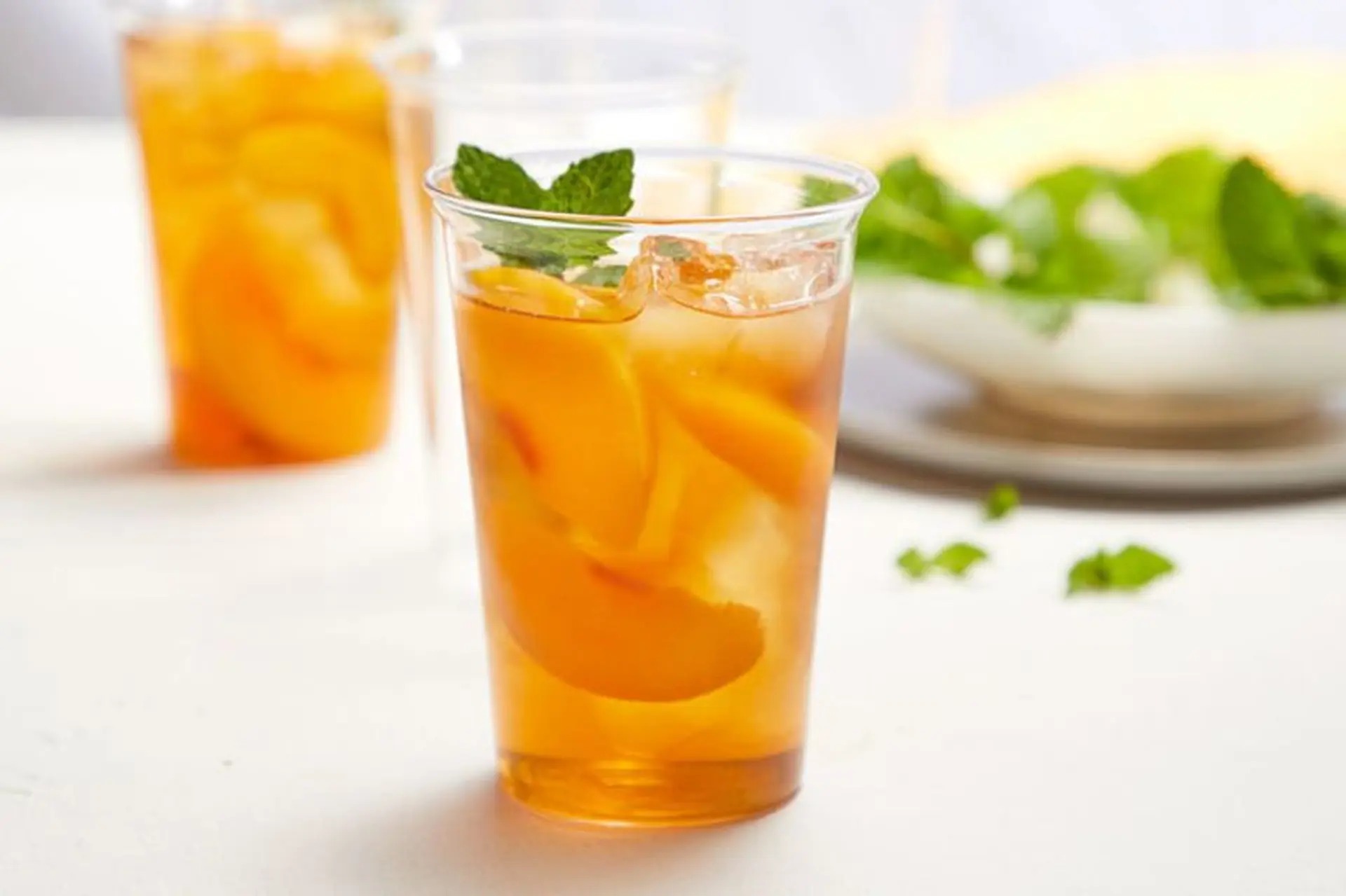 Trà đào cam sả