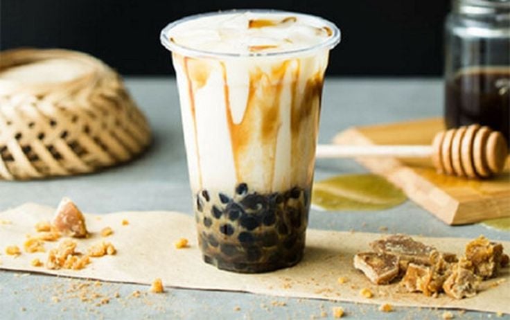 Sữa tươi trân châu đường đen