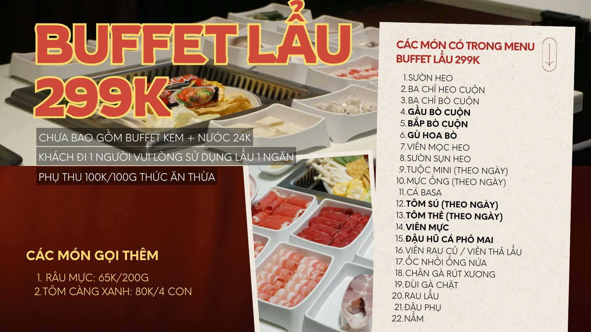 Buffet nướng