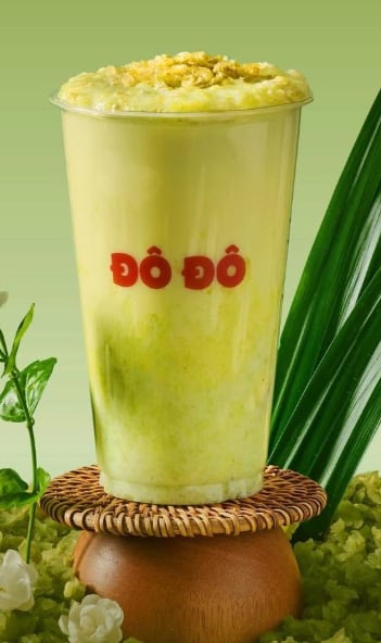 Xanh lài lá nếp mochi cốm L