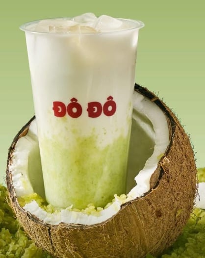 Sữa dừa mochi cốm L