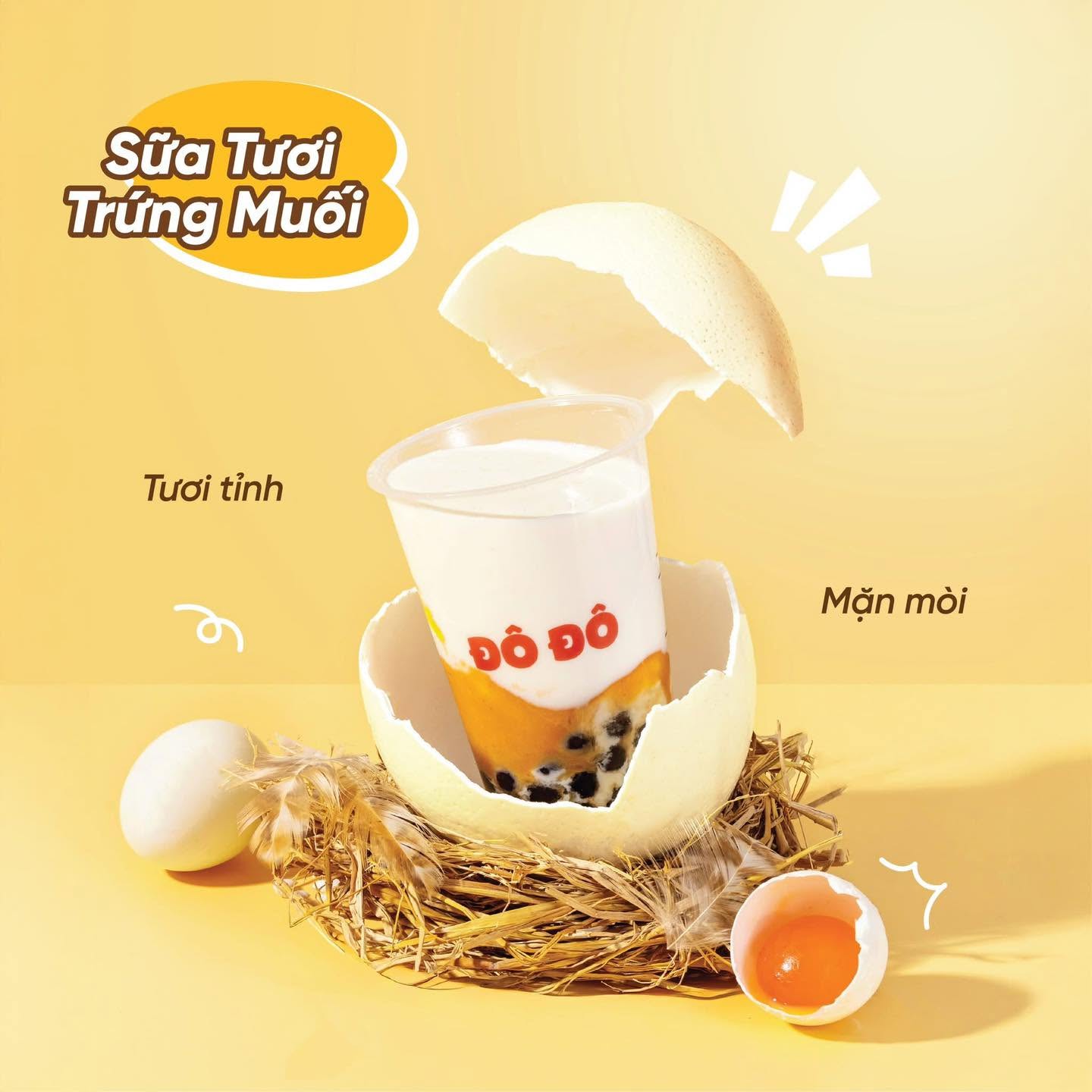 Sữa tươi trứng muối M