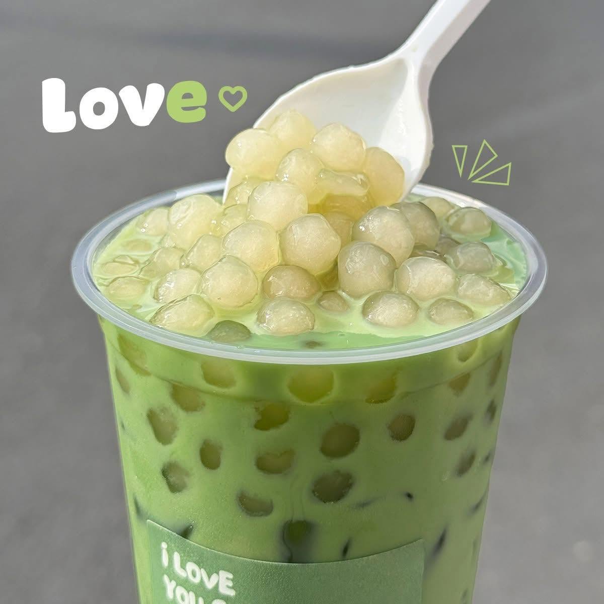 Matcha trân châu bạch ngọc M