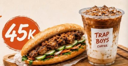 Combo Mê ly (Bánh mì + Cafe đen/sữa)