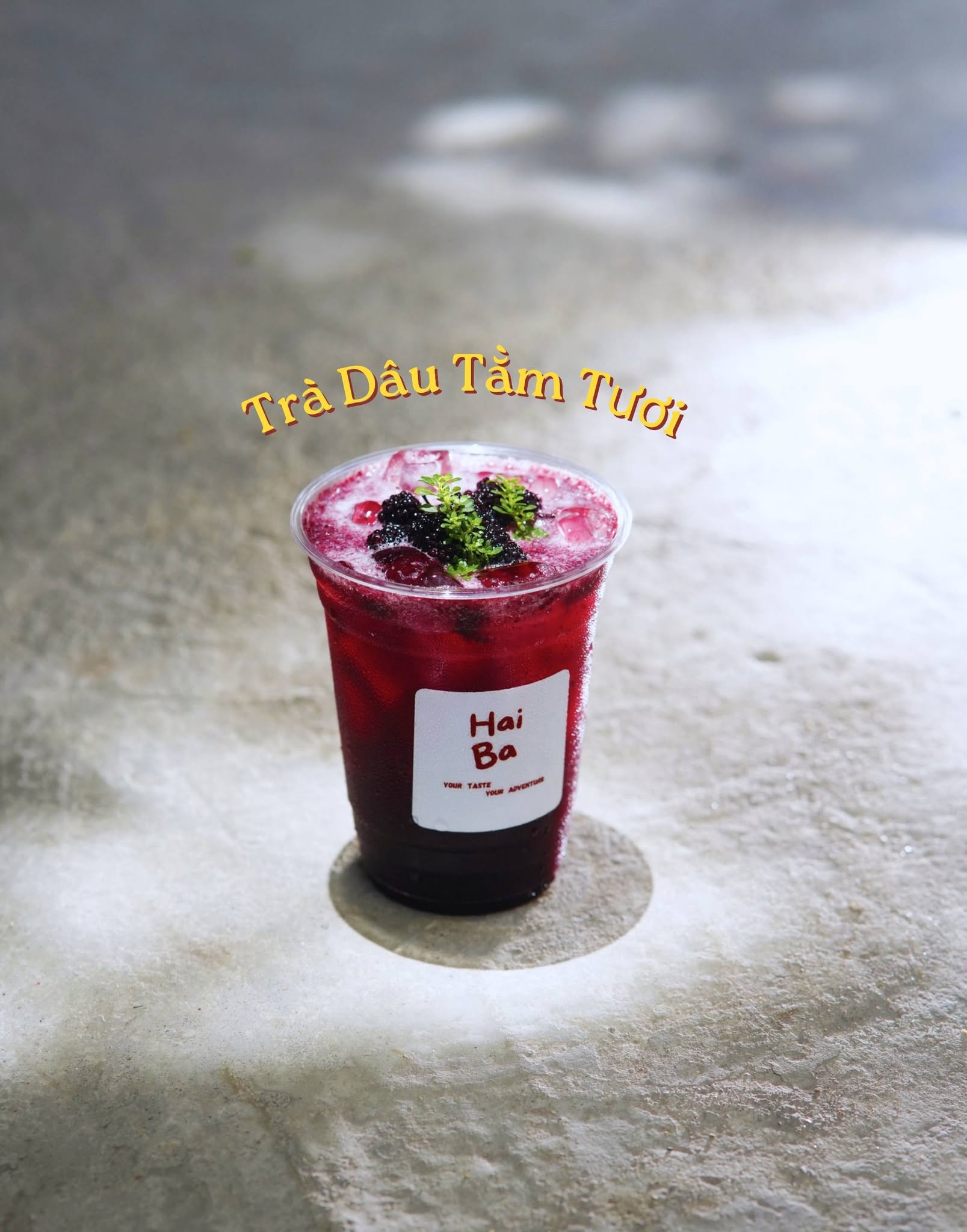 Trà Dâu Tằm Tươi