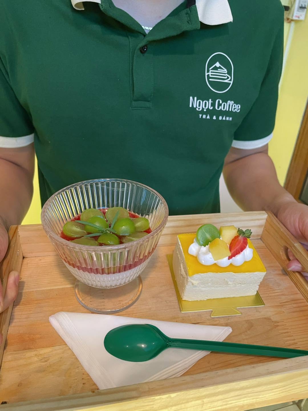 Panna cotta dâu